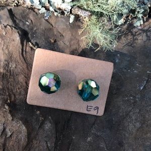 Crystal Stud Earrings E9